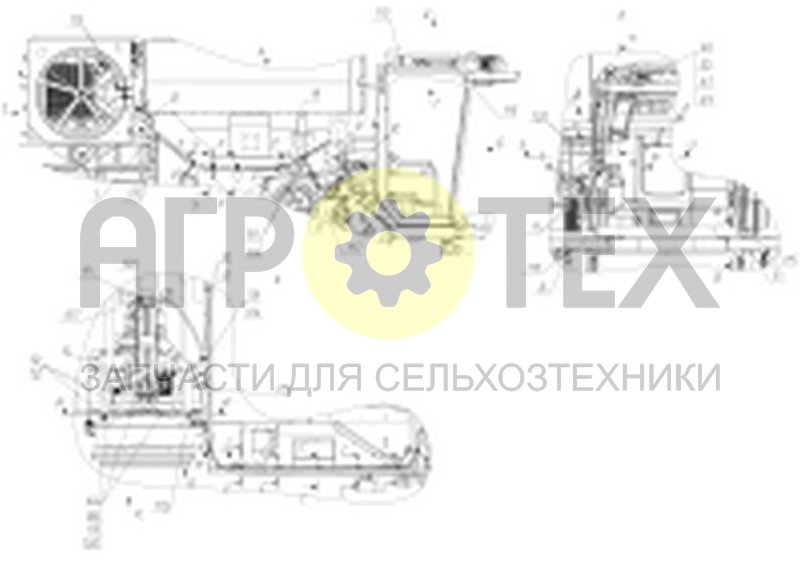 Чертеж Установка климатической системы (142.06.21.000-01)